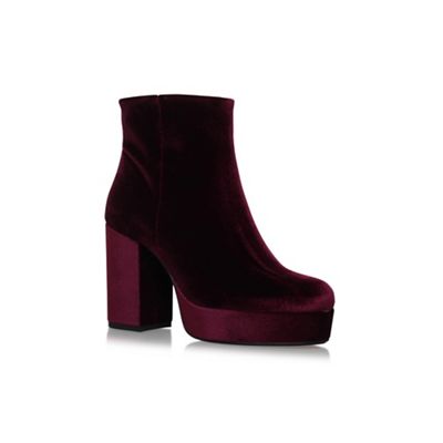 Carvela Red 'Sweden' high heel ankle boots